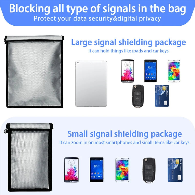 Fireproof and Waterproof Faraday Bag | EMP Protection Pouch