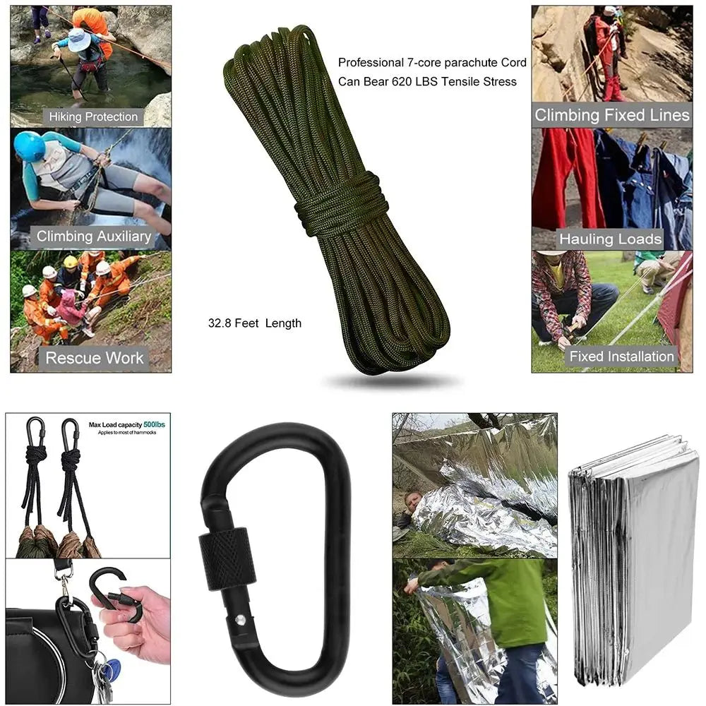 72 Hour Portable Survival Kit | Full Emergency Set