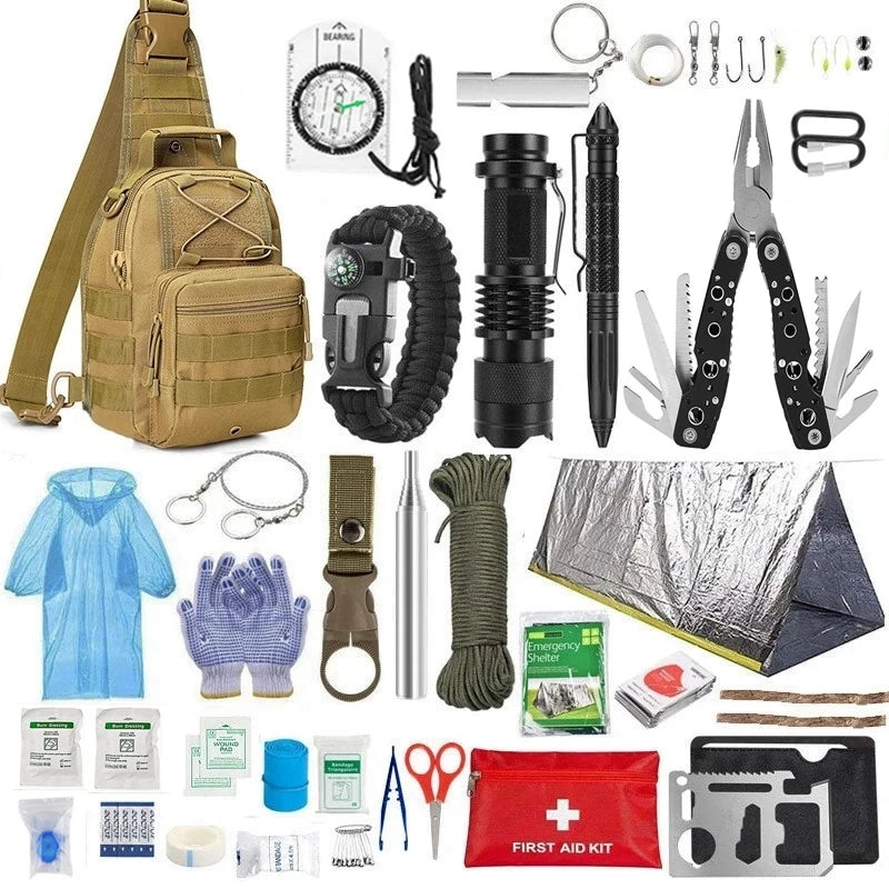 72 Hour Portable Survival Kit | Full Emergency Set