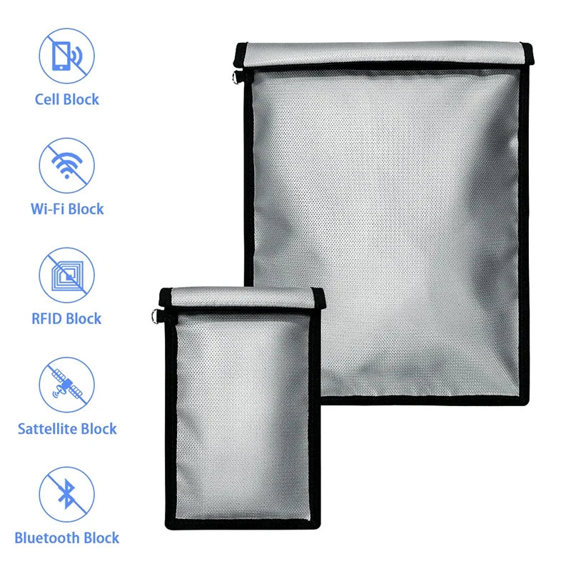 Fireproof and Waterproof Faraday Bag | EMP Protection Pouch
