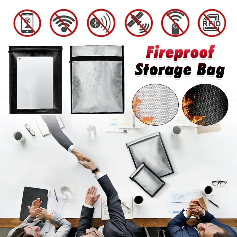 Fireproof and Waterproof Faraday Bag | EMP Protection Pouch