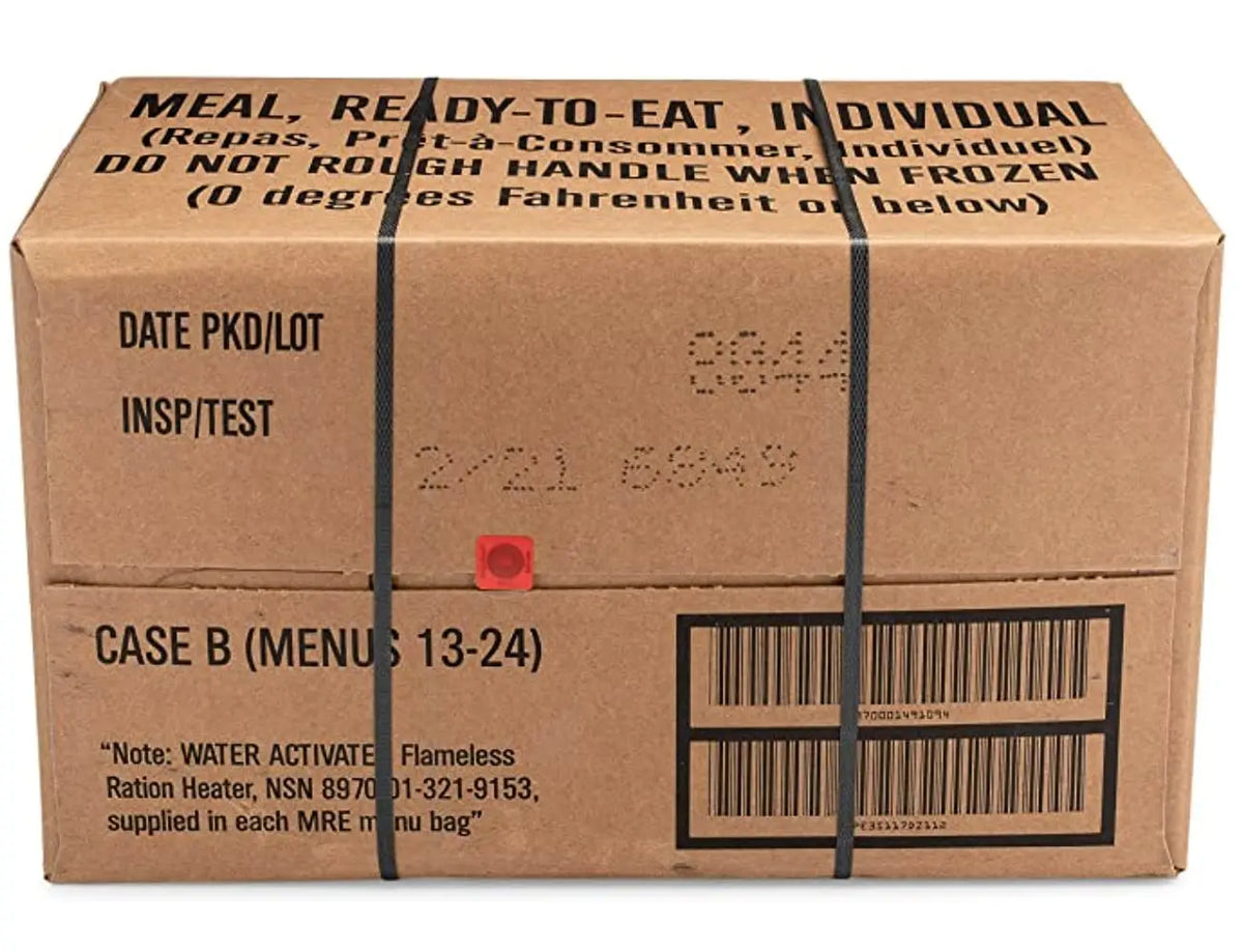 US Military Surplus MRE | Meals Ready to Eat | Case of 24