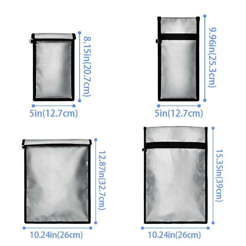 Fireproof and Waterproof Faraday Bag | EMP Protection Pouch