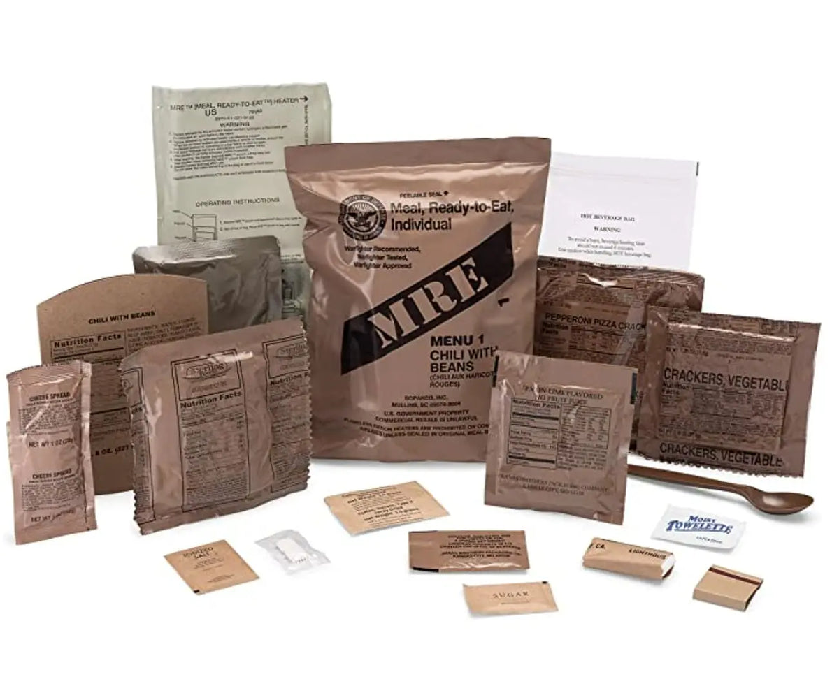 US Military Surplus MRE | Meals Ready to Eat | Case of 24
