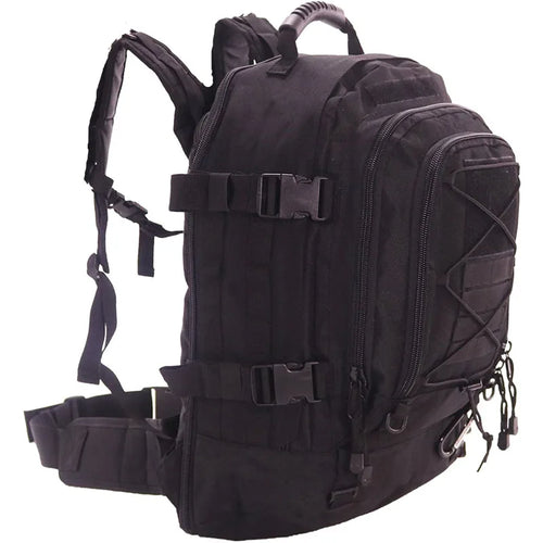 60L Military Tactical Blackout Backpack